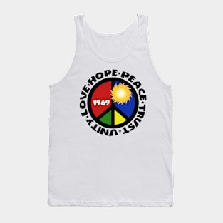 Hope Peace Love Trust Unity Tank Top